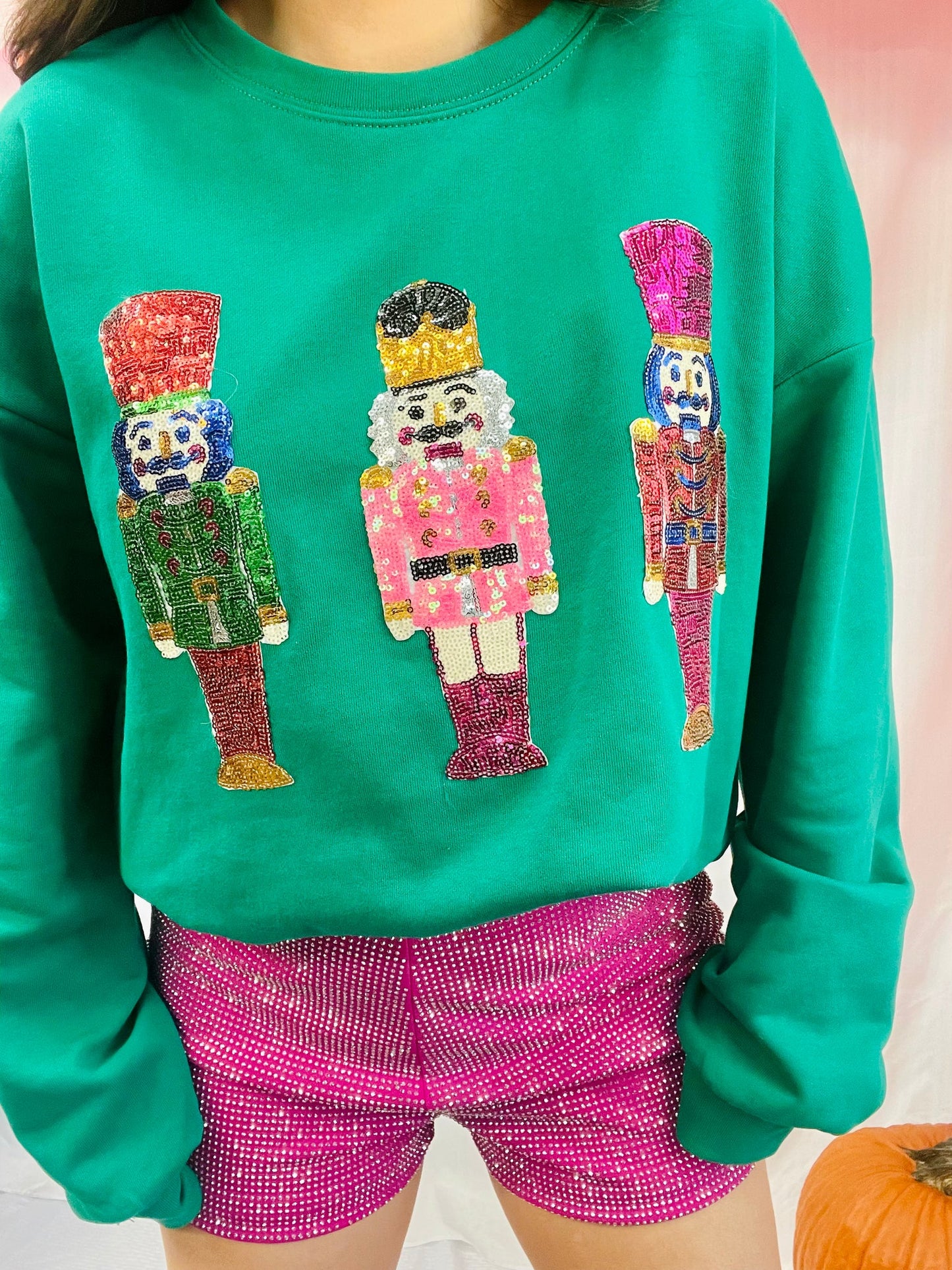 Christmas Sequin Nutcracker Pullover (Buy 2 Free Shipping)