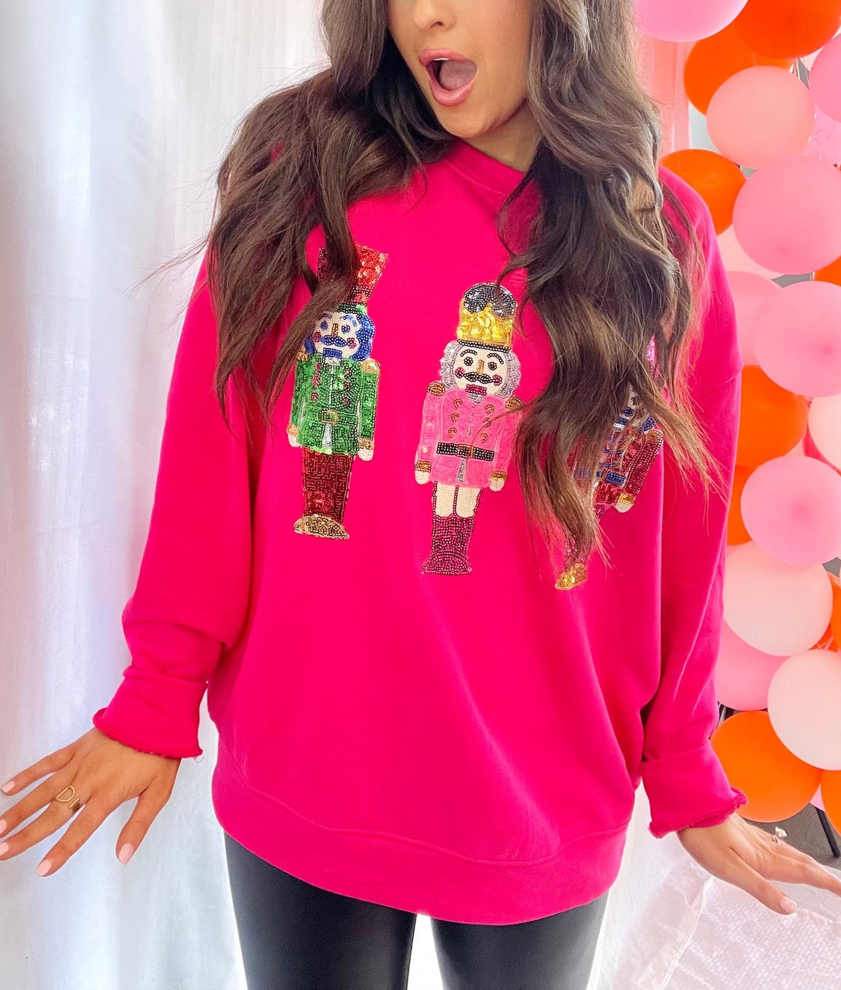 Christmas Sequin Nutcracker Pullover (Buy 2 Free Shipping)