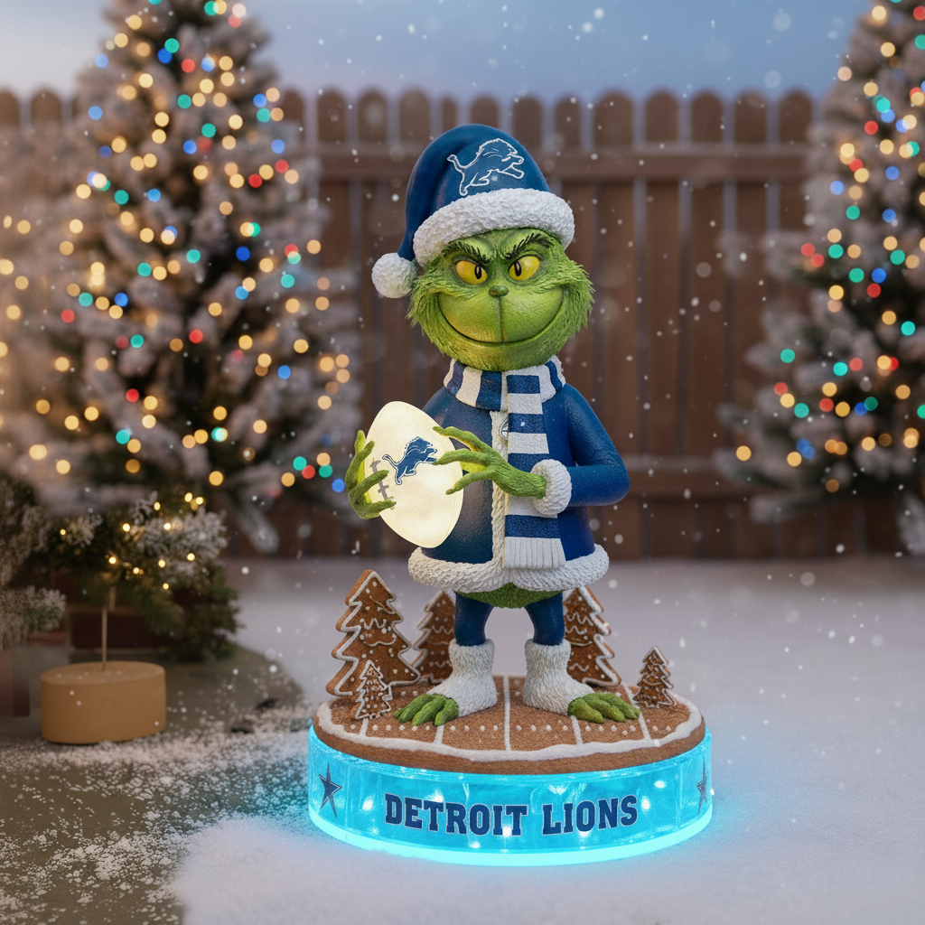Whoville Holiday Spirit Collectible Grinch Statue