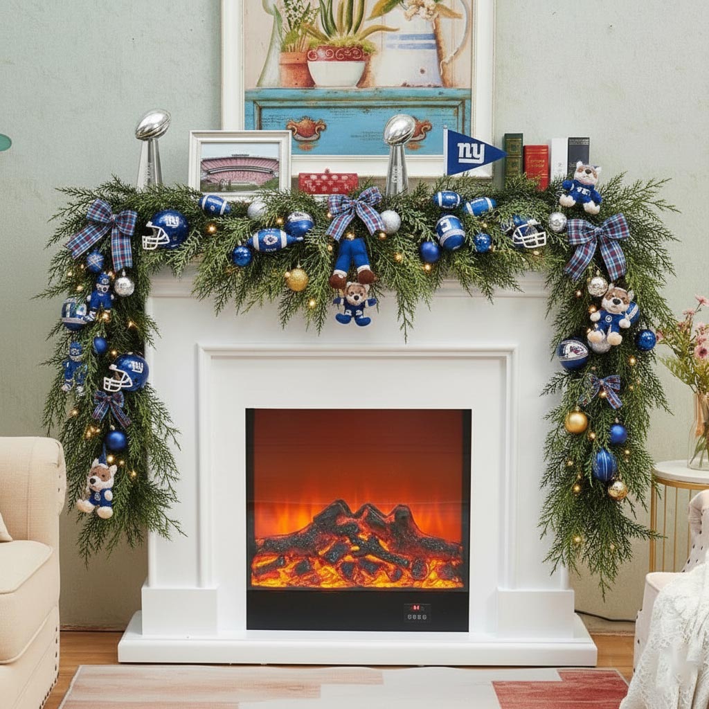 💥Buy 2 Get 2 Free🛏️NFL Team Artificial Cedar Garland