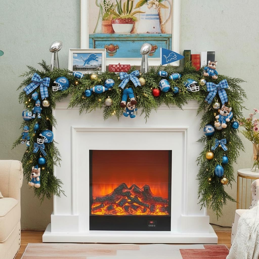 💥Buy 2 Get 2 Free🛏️NFL Team Artificial Cedar Garland