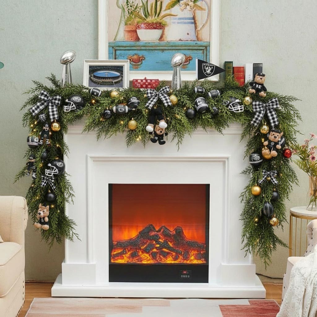 💥Buy 2 Get 2 Free🛏️NFL Team Artificial Cedar Garland