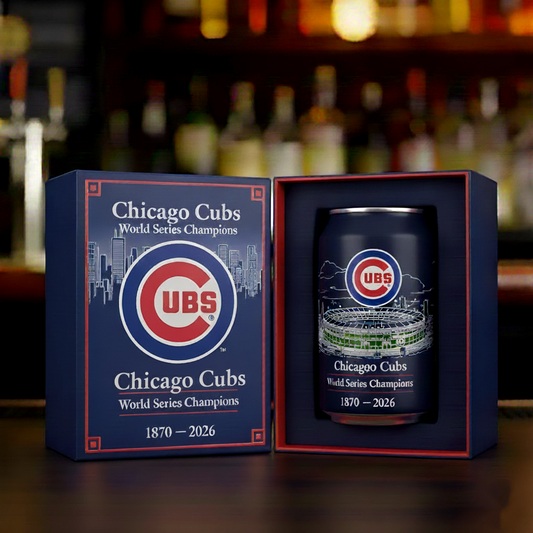 Chicago Cubs Multi-Function Beer & Beverage Cooling Can Sleeve