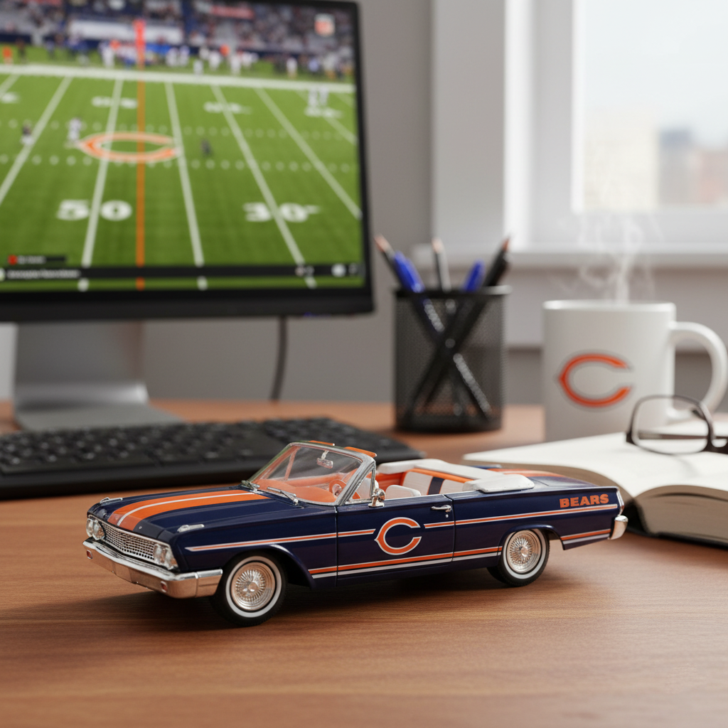 🚗 NFL Team Car Models — Team-Livery Diecast Car Collectibles