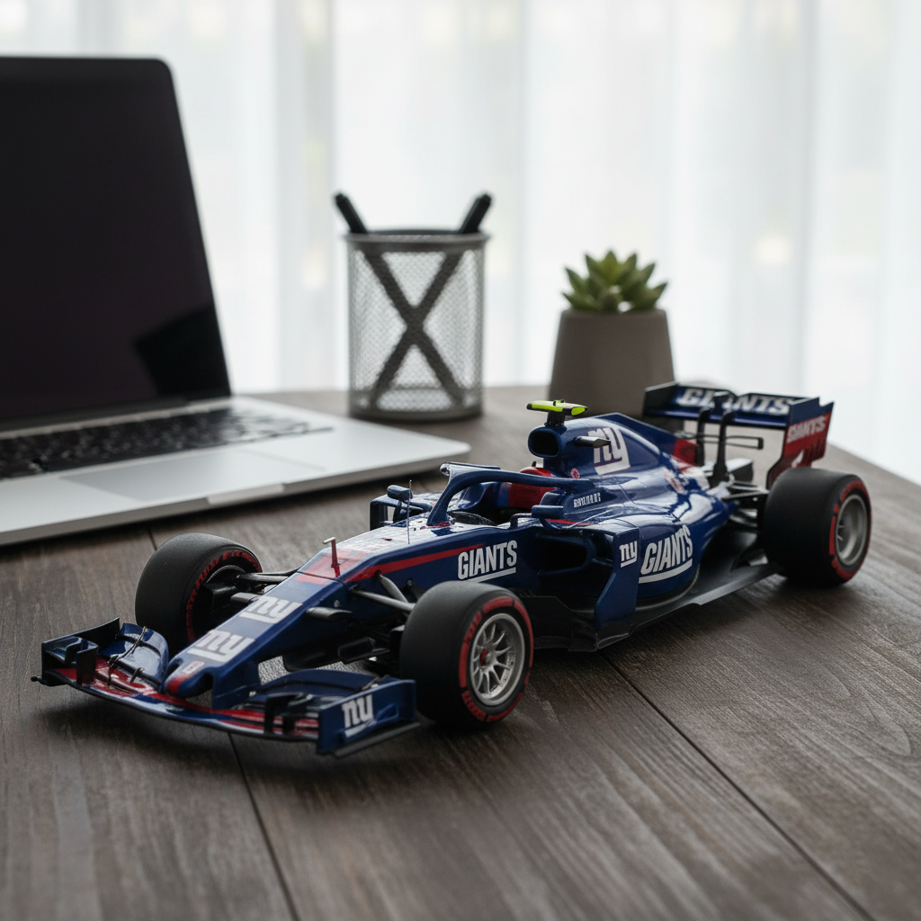 🏎️ NFL Team F1 Car Model — Team-Branded Formula-Style Display Model