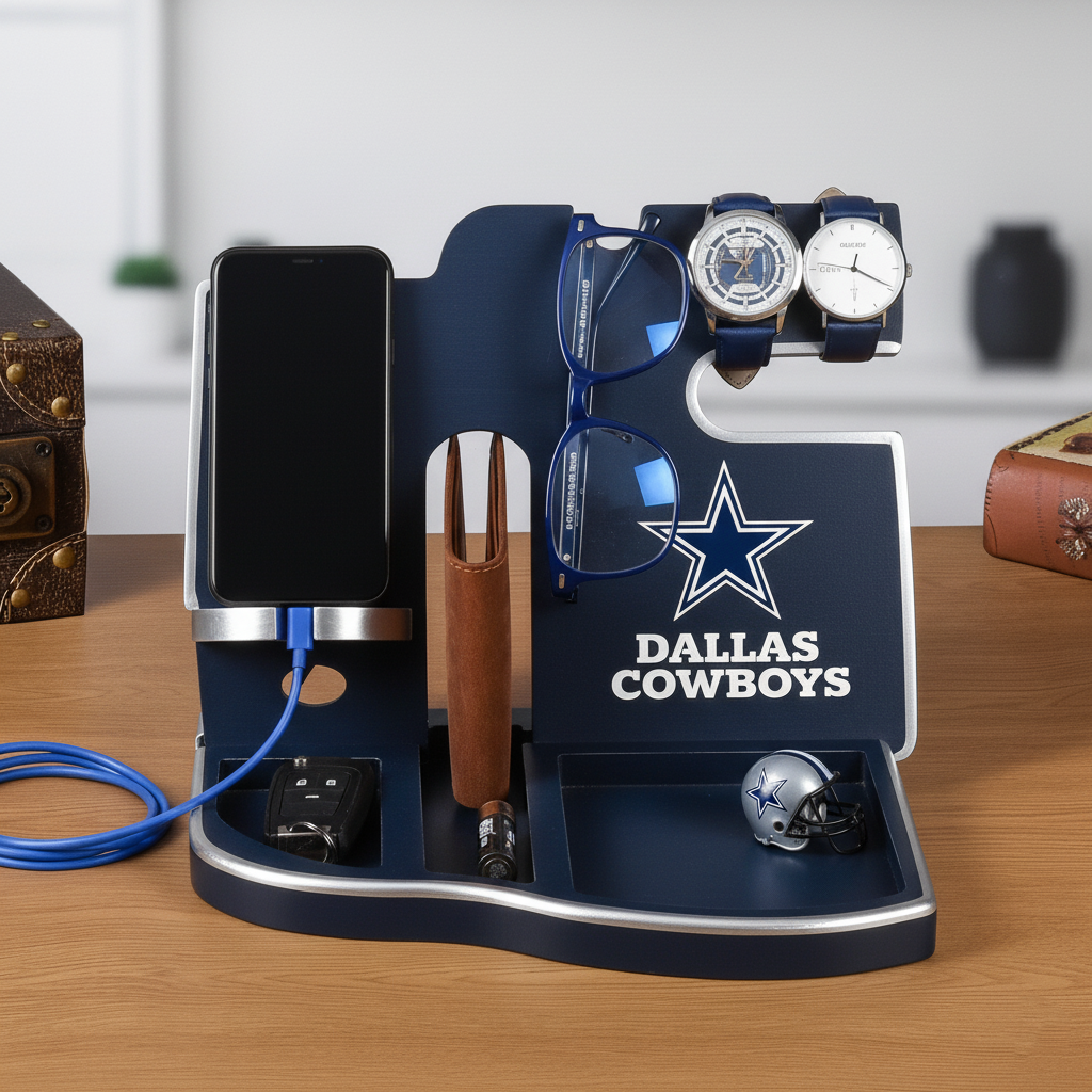 NFL team desktop storage stand