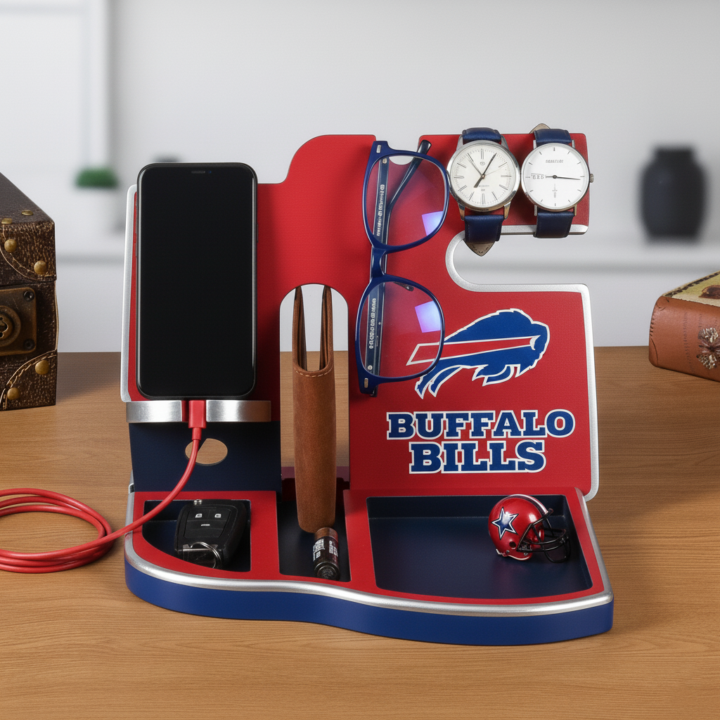NFL team desktop storage stand