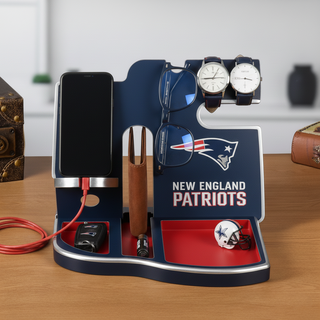 NFL team desktop storage stand