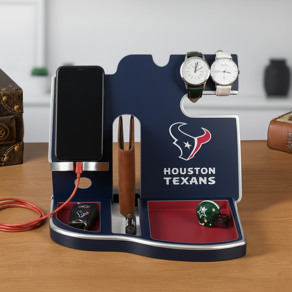 NFL team desktop storage stand
