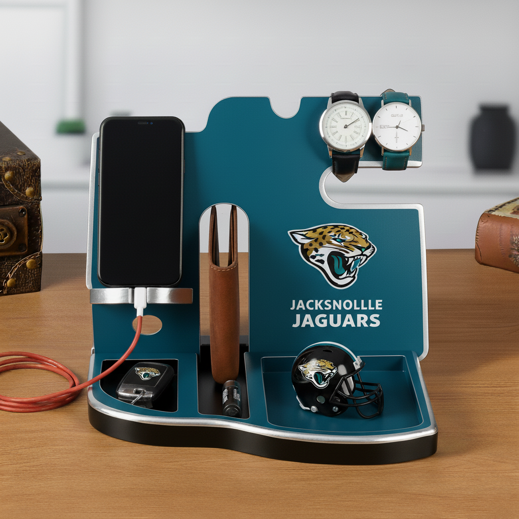 NFL team desktop storage stand