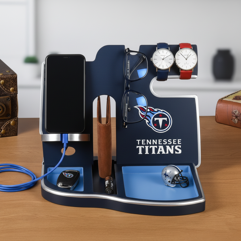 NFL team desktop storage stand