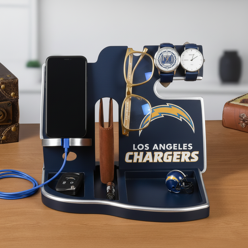 NFL team desktop storage stand