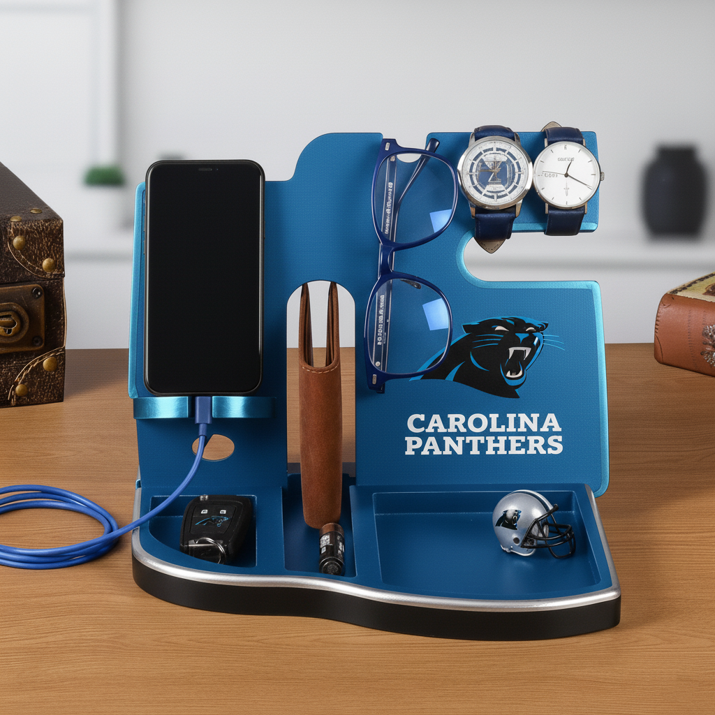 NFL team desktop storage stand