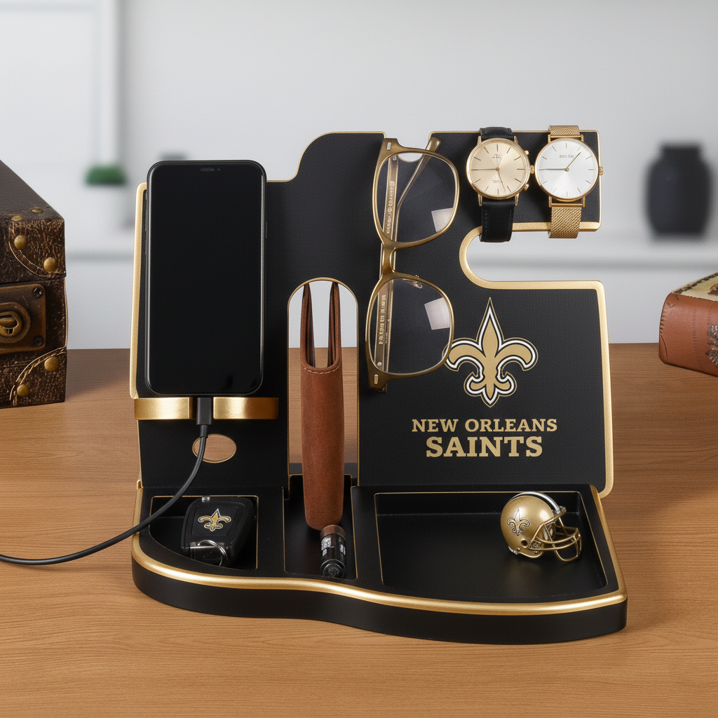 NFL team desktop storage stand
