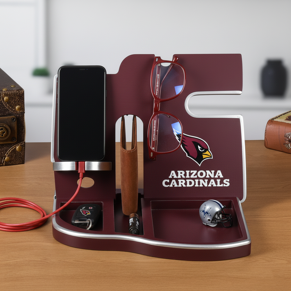 NFL team desktop storage stand