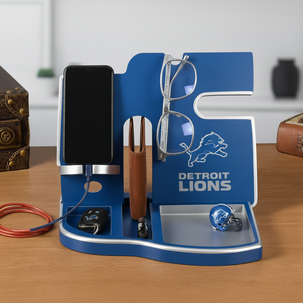 NFL team desktop storage stand