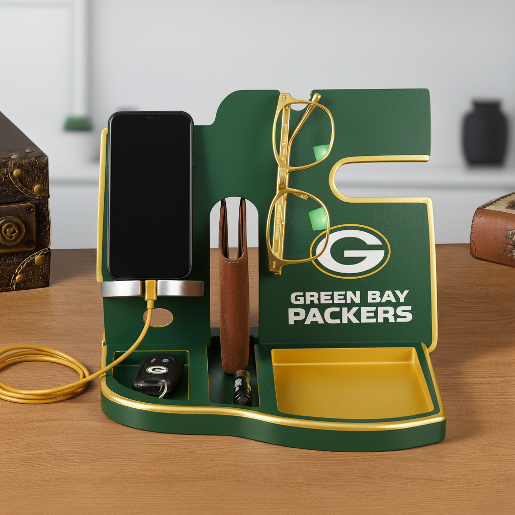 NFL team desktop storage stand