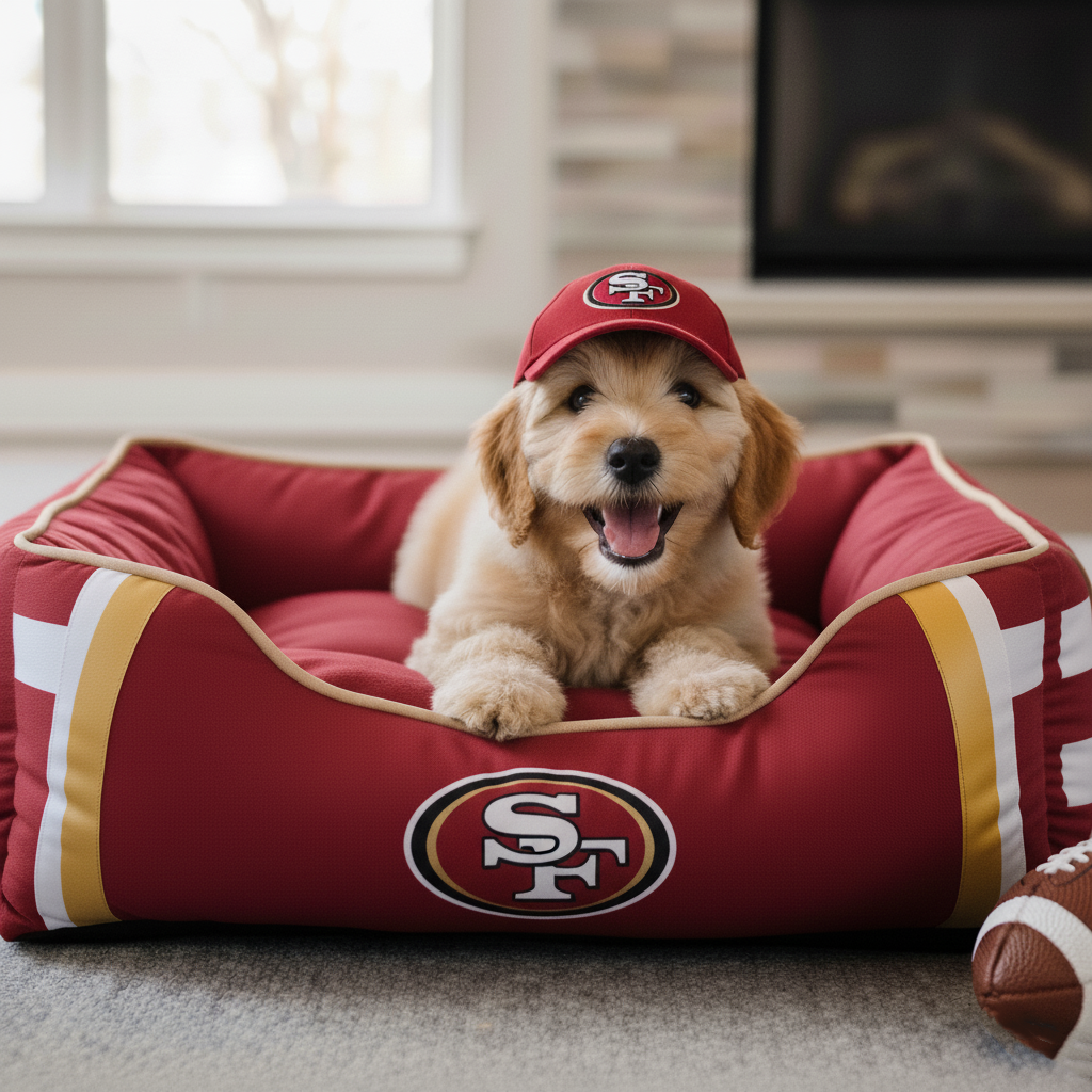 💥Buy 2 Get 2 Free🛏️NFL team pet beds