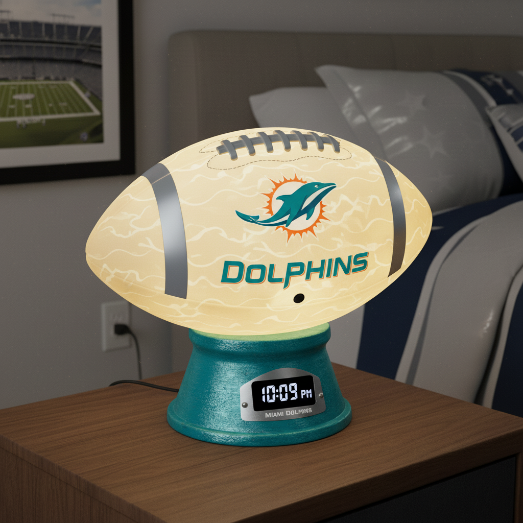 🌙 🏈 NFL Team Football Night Lamp