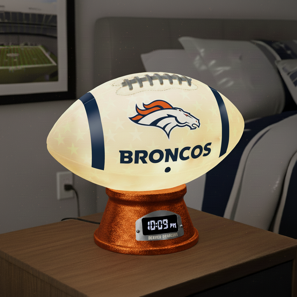 🌙 🏈 NFL Team Football Night Lamp