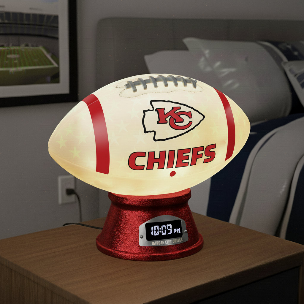 🌙 🏈 NFL Team Football Night Lamp