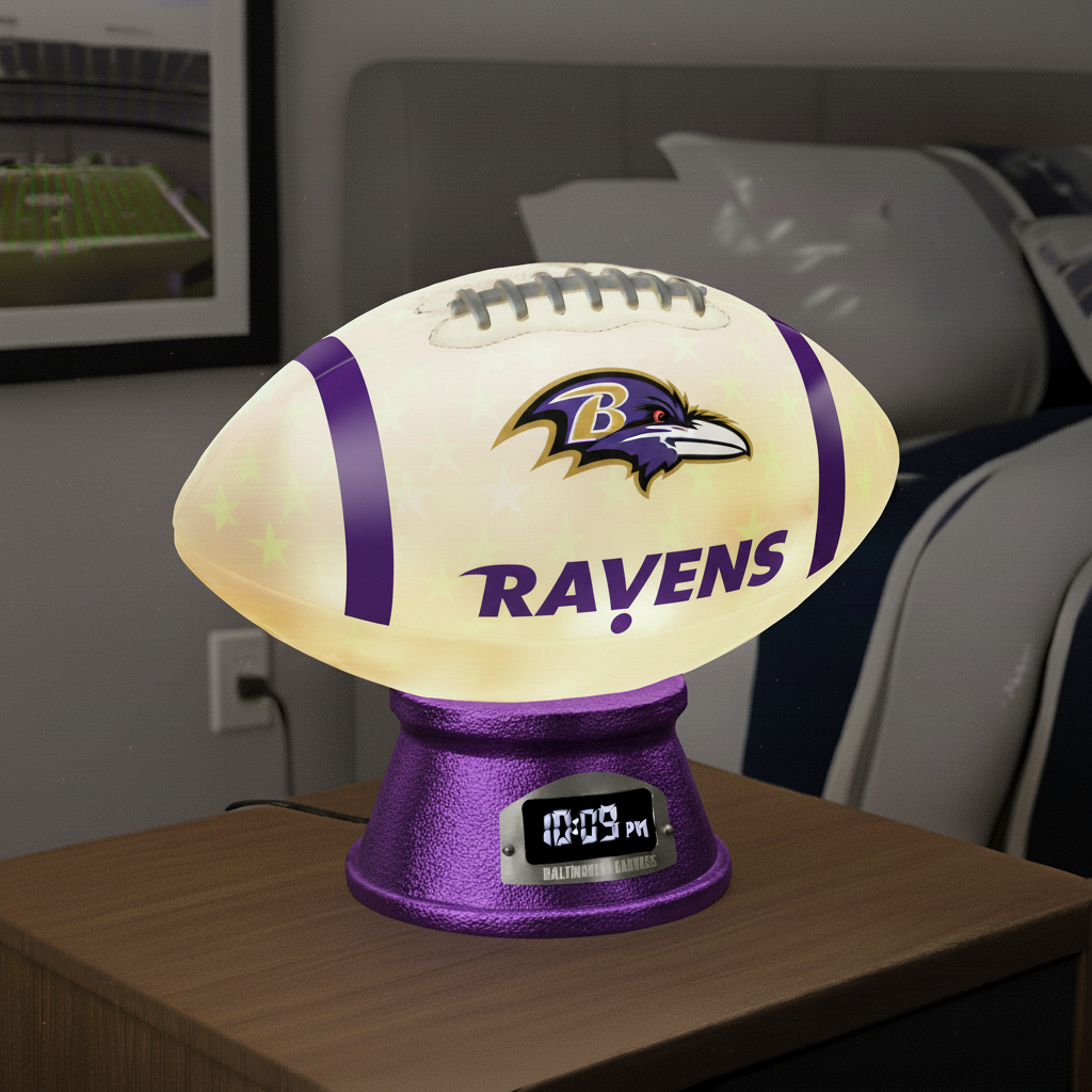 🌙 🏈 NFL Team Football Night Lamp