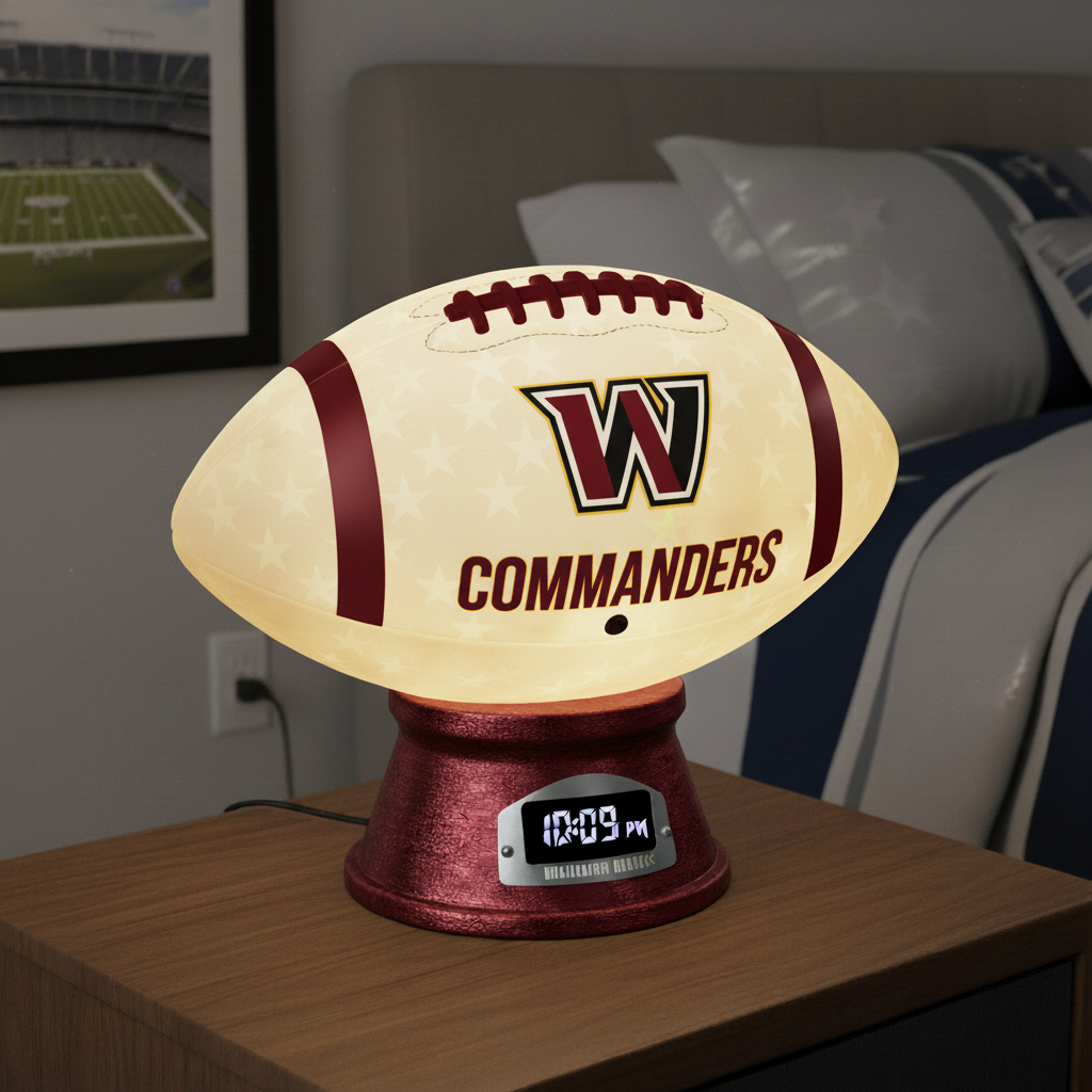 🌙 🏈 NFL Team Football Night Lamp