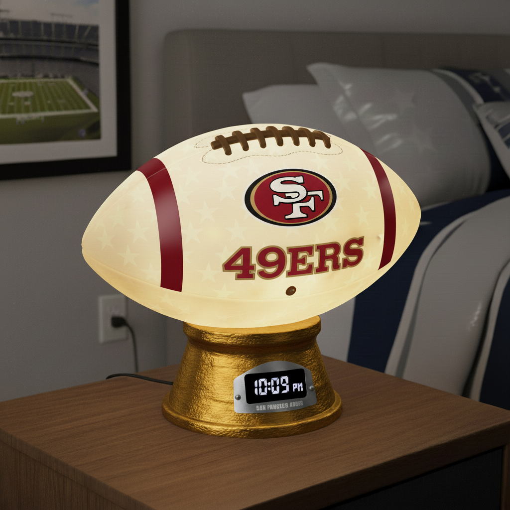 🌙 🏈 NFL Team Football Night Lamp