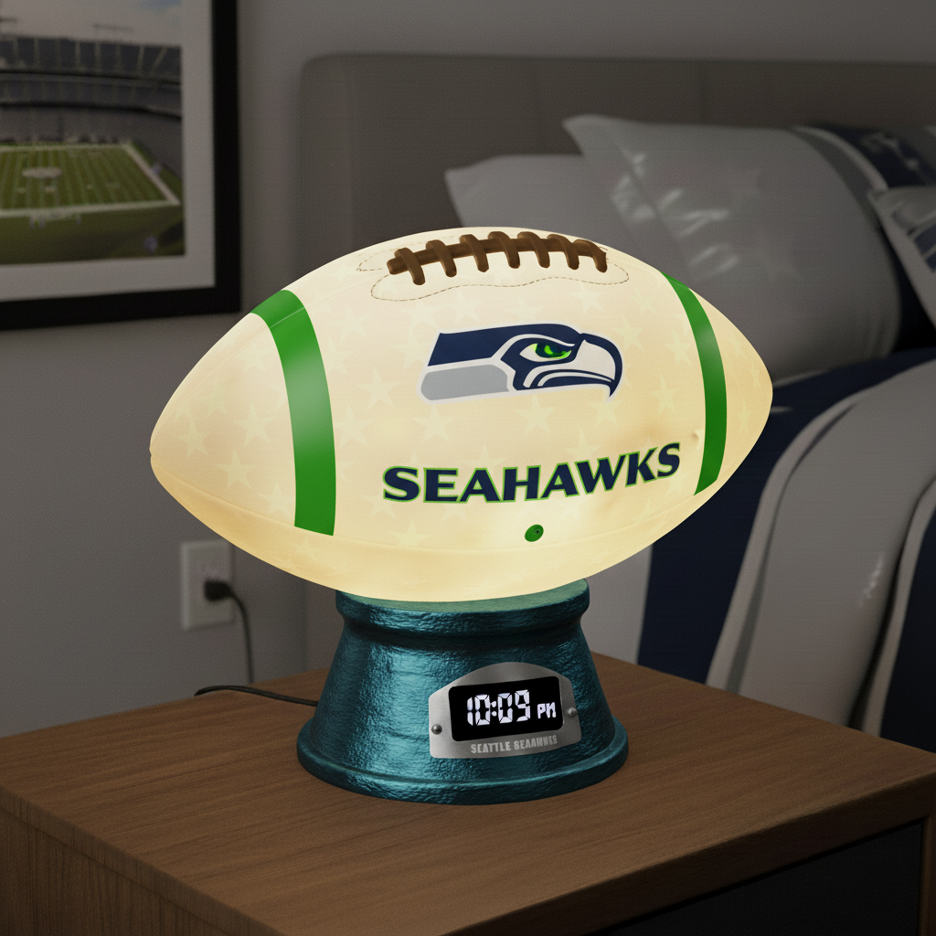 🌙 🏈 NFL Team Football Night Lamp