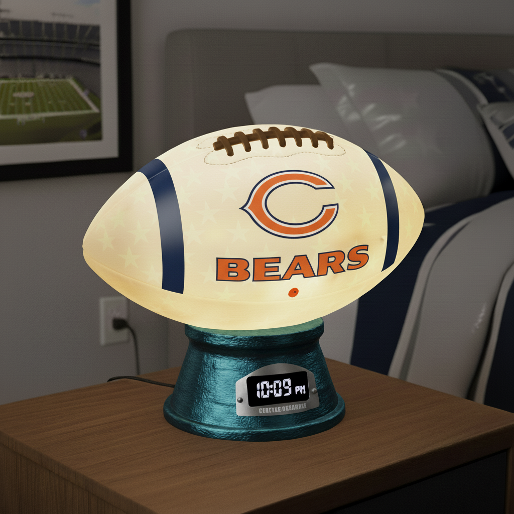 🌙 🏈 NFL Team Football Night Lamp