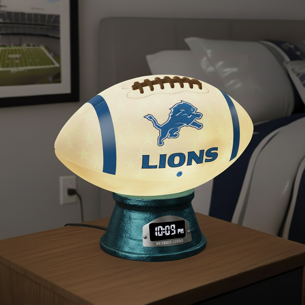 🌙 🏈 NFL Team Football Night Lamp
