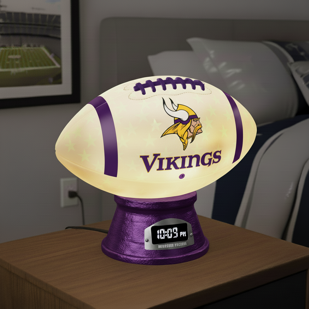 🌙 🏈 NFL Team Football Night Lamp