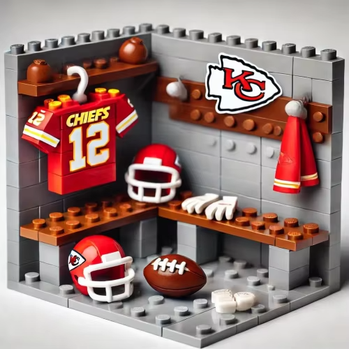 NFL Teams Custom Building Blocks Creative Peripheral Gift Model Toy Mini Changing Room Professional Football League Teams DDT CTND