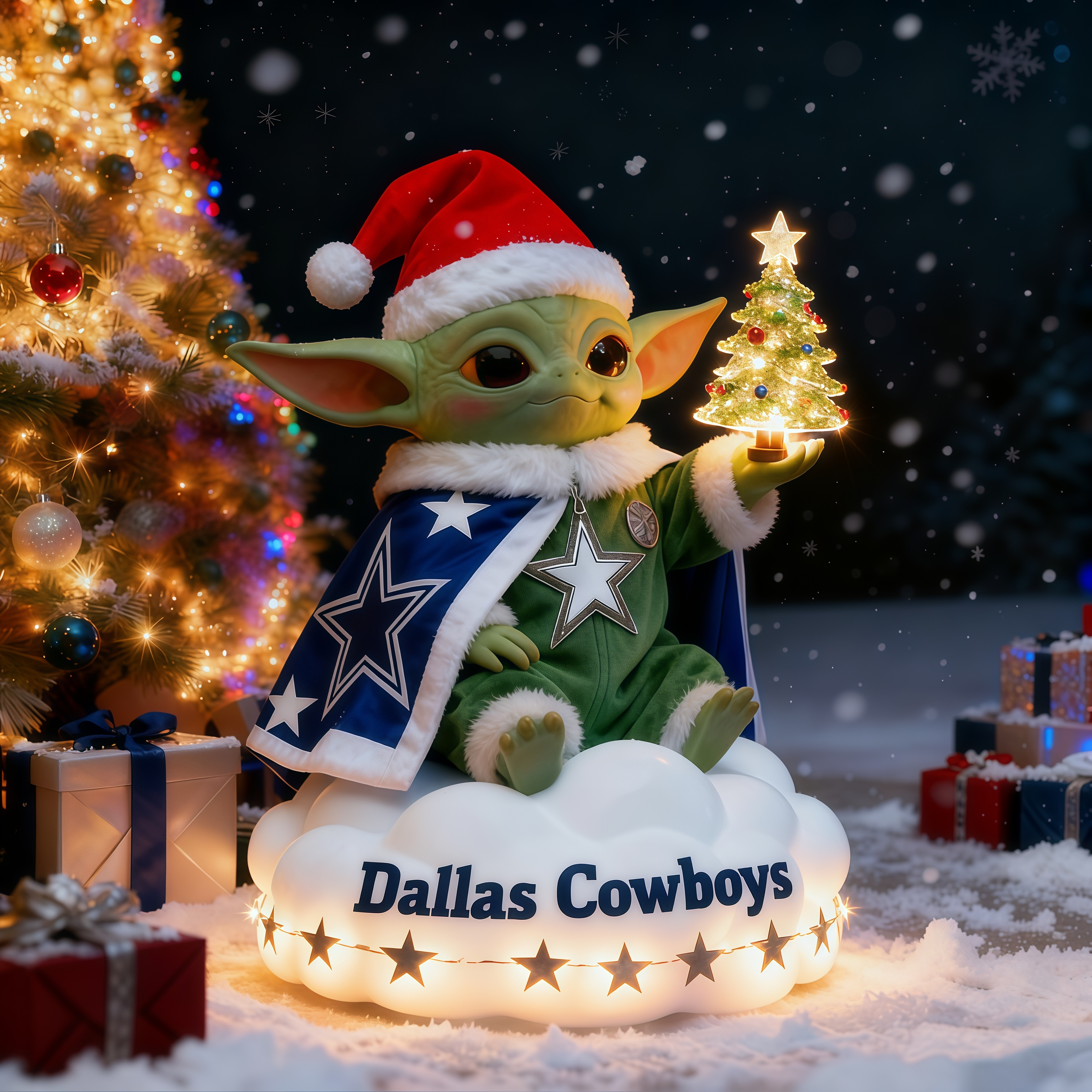 Grogu Holiday Limited Edition Statue Collection