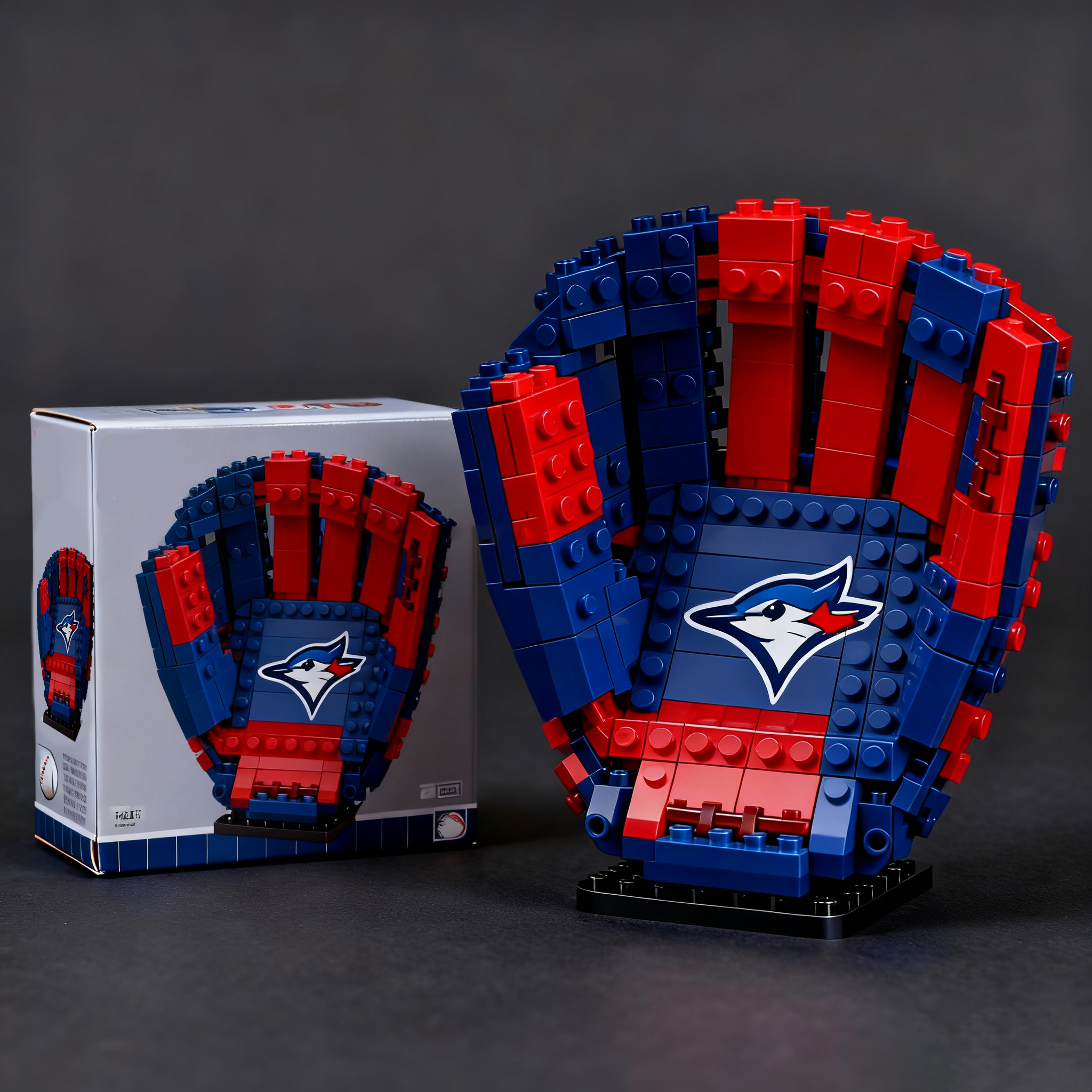 MLB Teams Baseball Glove Building Block Set
