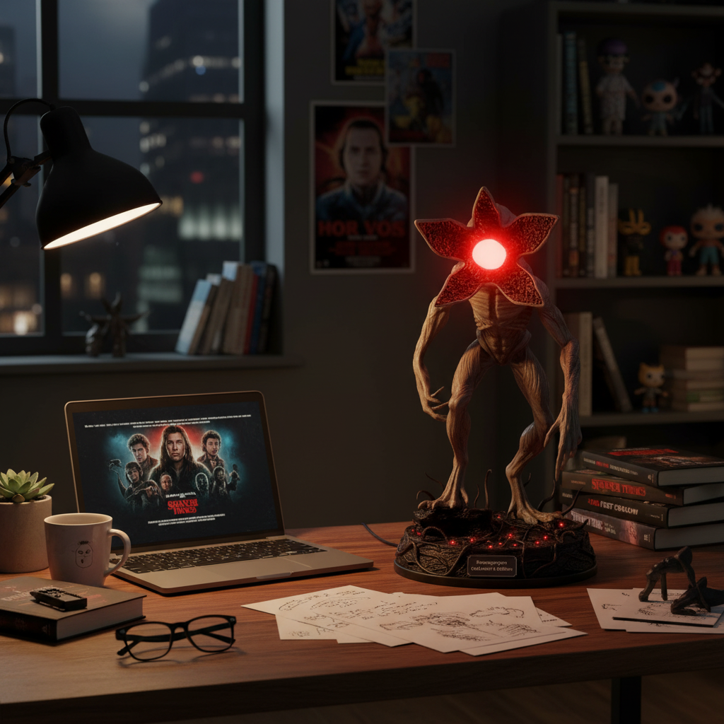 🔥 Demogorgon Collector’s Edition LED Statue Lamp