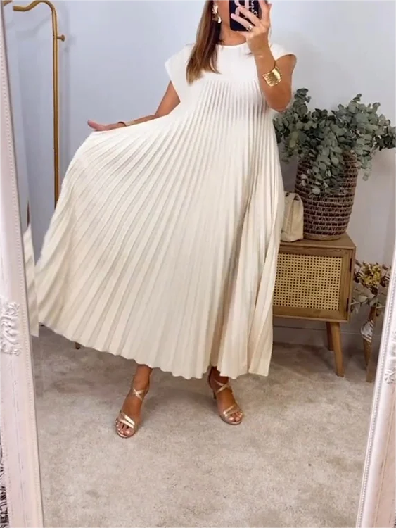 Women's Pleated Simple Elegant Dress✨Buy 2 Free Shipping