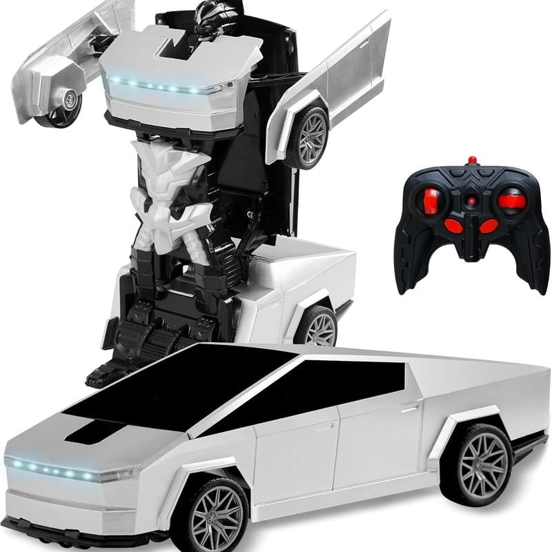 🎄🎁 2026 Christmas Surprise Gift-70% OFF: ✨RC Cars,2.4Ghz Remote Control 1:18 Scale Robot Deformation 360° Rotation Rechargeable Batteries Included🚗