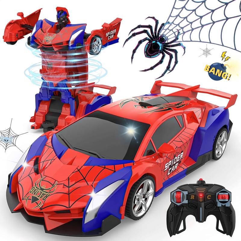 🎄🎁 2026 Christmas Surprise Gift-70% OFF: ✨RC Cars,2.4Ghz Remote Control 1:18 Scale Robot Deformation 360° Rotation Rechargeable Batteries Included🚗