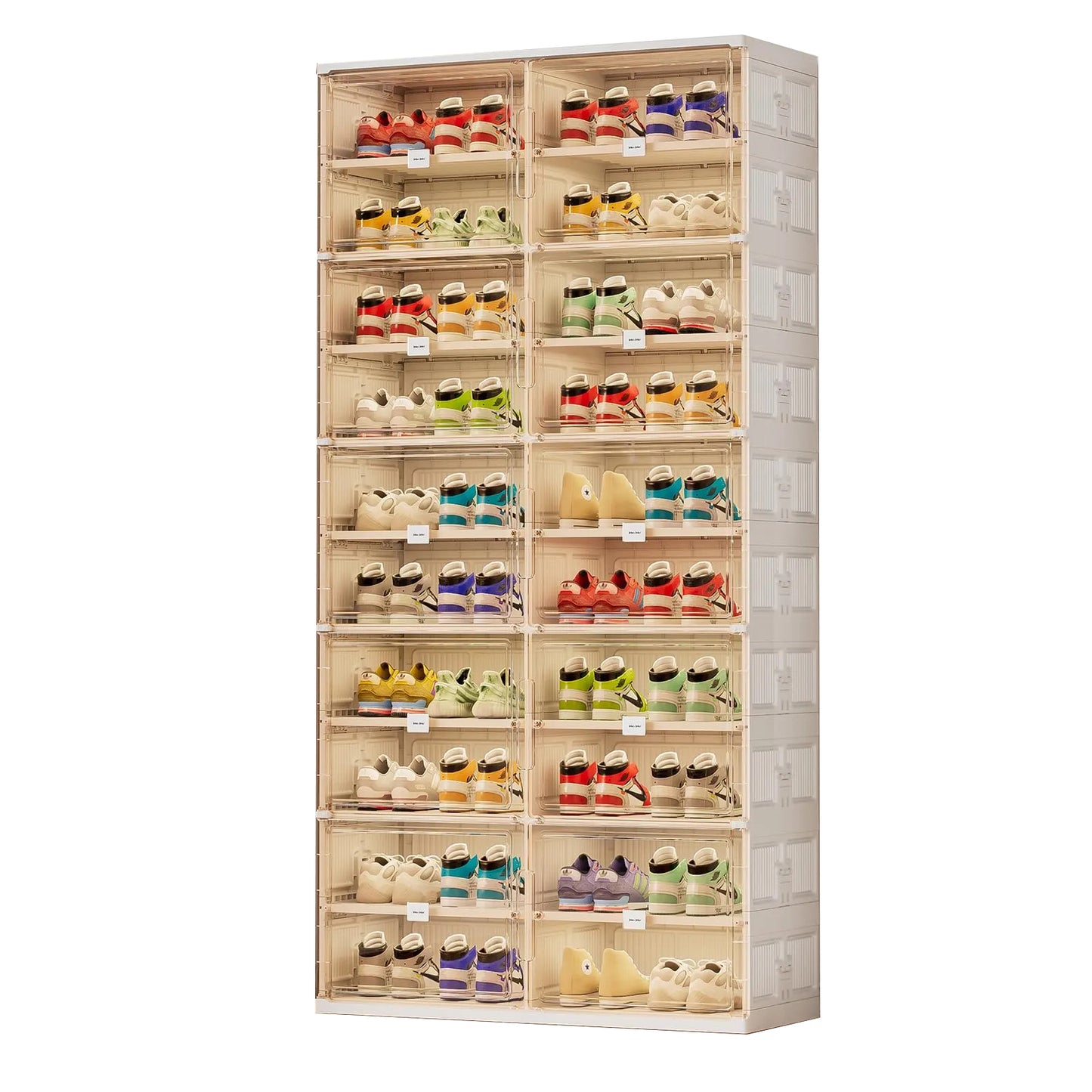 💥Clearance Sale💥Foldable Shoe Rack Shoe Box for Closet Entryway