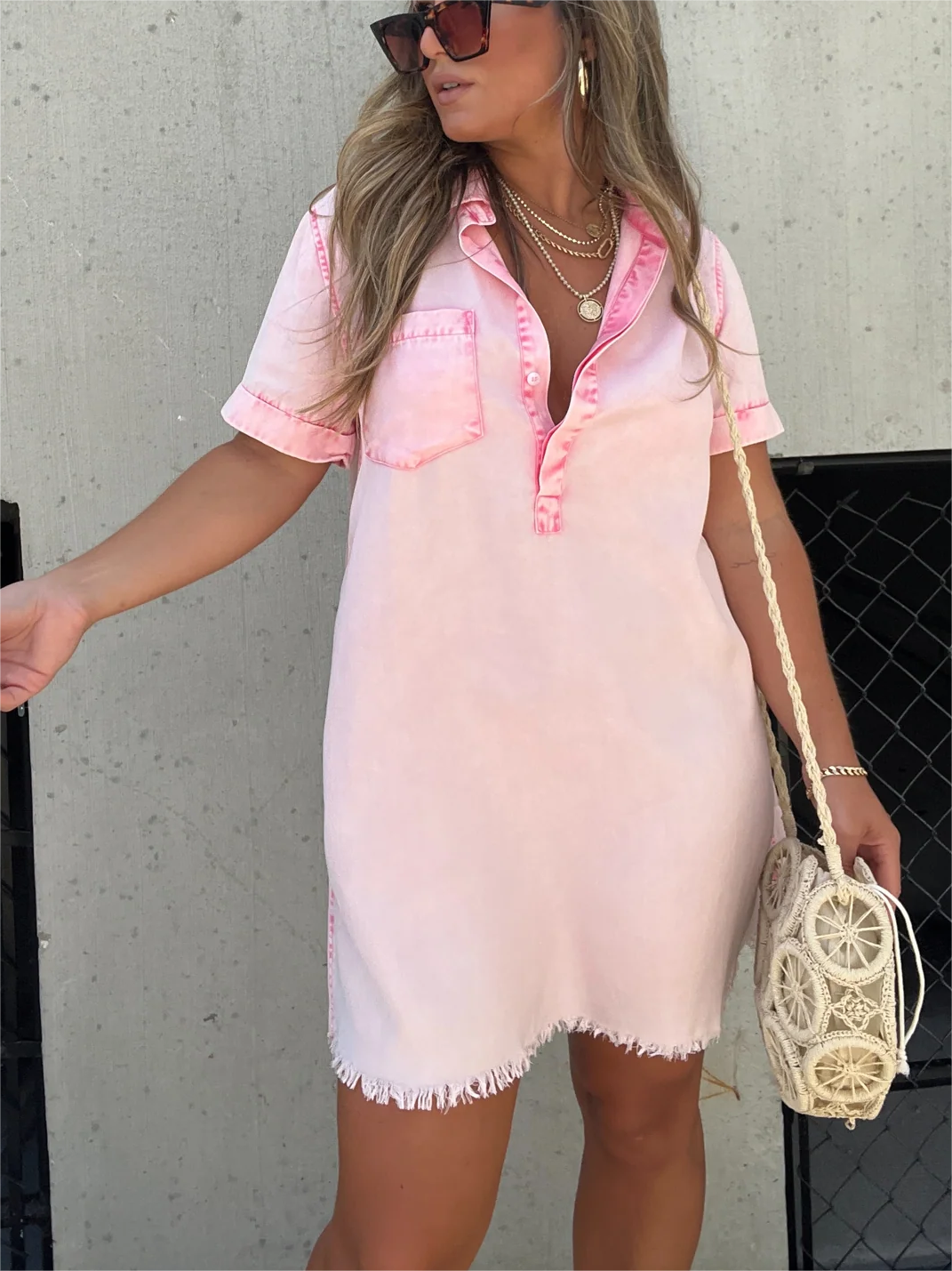 ✨Women's Washed Shirt Dress (Buy 2 Free Shipping)