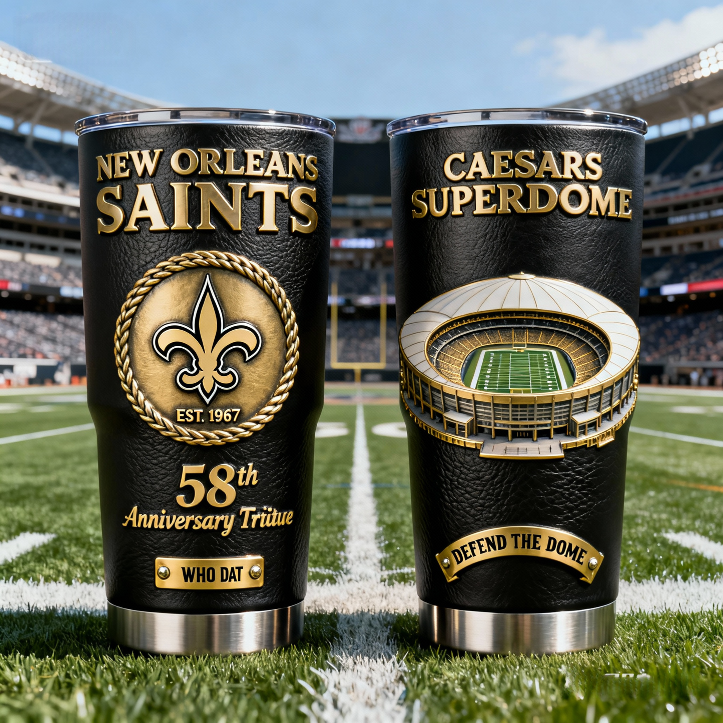 🏆 NFL Team Anniversary Premium Tribute Tumbler 🏈