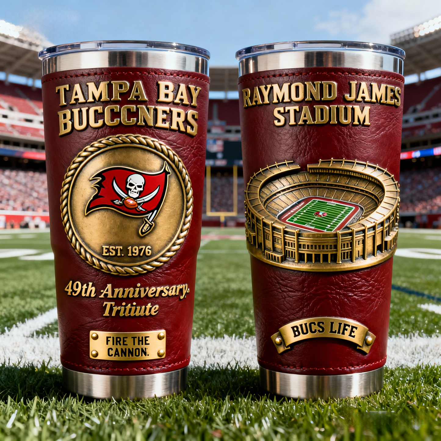 🏆 NFL Team Anniversary Premium Tribute Tumbler 🏈
